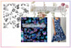 create seamless patterns for textile, fabric prints