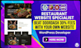 build restaurant website with online ordering to beat doordash fees