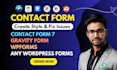 create or fix contact form 7, wpforms, and gravity form issues and set up SMTP