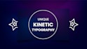 do create kinetic typography video with motion graphics and text animation