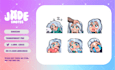 make emotes, icons and badges for twitch, discord