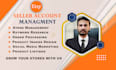 do etsy store management, listings, order processing, virtual assistance