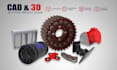 do cad design, 3d product design, industrial drawings