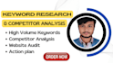 do SEO keyword research and competitive analysis