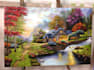 hand paint a custom landscape oil painting on canvas
