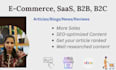 write engaging saas articles and b2b blogs