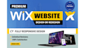 wix website design and redesign wix ecommerce website