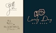 do hand drawn signature logo design for your business