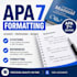 format your paper in apa 7th edition