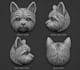 hip hop jewelry 3d  design and rendering