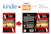 convert kindle book cover to amazon KDP paperback cover