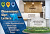 signage design to create renderings and mockups