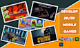 develop  2d 3d ar VR and mr mobile games