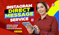 send instagram dm to your targeted people