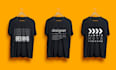 do custom and trendy minimalist typography t shirt design