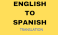 translate from english into spanish