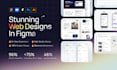 create a stunning web design, ui ux, website in figma