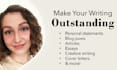 edit your writing to make it outstanding