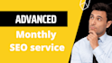 do complete monthly SEO service