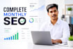do monthly SEO for canadian startups