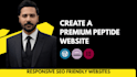 build fda complaint peptide, research peptide, or nutraceutical website
