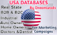 do USA database lead generation b2b b2c industrial