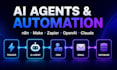 build ai agents and automation workflows with n8n make zapier