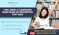 write a compelling book blurb or description that sells