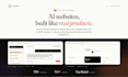 build ai website, ai chatbot, ai saas, ai web app with react next js