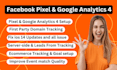 setup facebook pixel conversion api and google analytics 4 with GTM