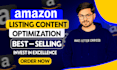 do amazon fba listing content writing product description SEO copywriting