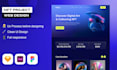 design your nft project website