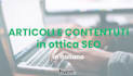 write effective articles or posts in italian