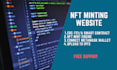 design develop nft minting website