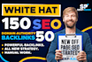 rank your website with white hat SEO backlinks strategy