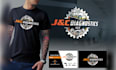 design logo detailing, auto dealership, auto repair