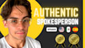 be your bilingual spokesperson actor for brand, ugc videos