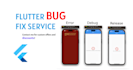fix flutter app bugs and issues for android and ios