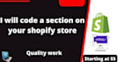 do custom shopify coding