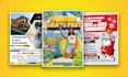 create flyer design and trifold brochure
