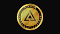 make 3d  crypto coin token bitcoin logo 360 degree rotation spinning animation