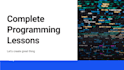 teach you c, react and javascript