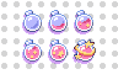 create pixel art sub and bit badges