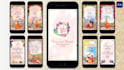 make elegant indian wedding invitation video