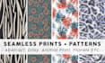 create seamless textile patterns