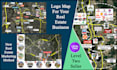 create a commercial real estate aerial map