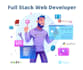be your full stack developer of react js node js angular python