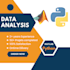 do data analysis using pyhton, pandas, numpy, scikit learn