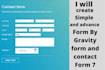 make and fix contact us form 7 issue