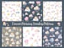 design unique kawaii seamless patterns